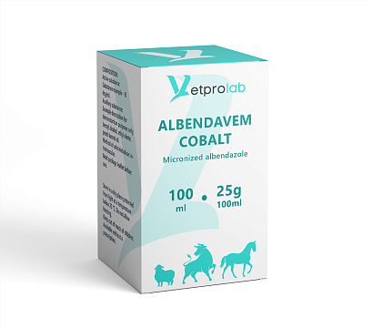 ALBENDAVEM ORAL SUSPENSION 25% COBALT